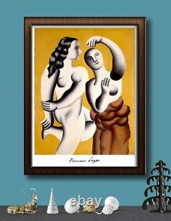 Fernand Léger Lithography Rare /paris/1999/1929/dance/ Modernisme/déco/art