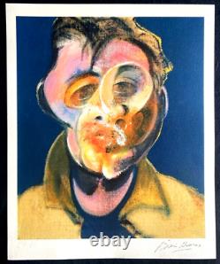 Francis Bacon Lithograph COA Original Signed