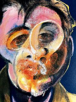 Francis Bacon Lithograph COA Original Signed