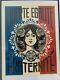 Freedom Equality Fraternity Shepard Fairey Obey 2016 Signed / Numbered