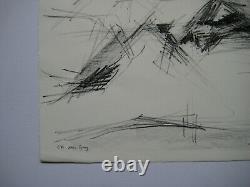 Fromanger Gerard Lithography Nu Signed At Crayon Ea Handsigned Ea Lithograph