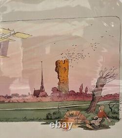 GAMY Marguerite, Journey from Buc to Chartres, lithograph, 1910, aviation