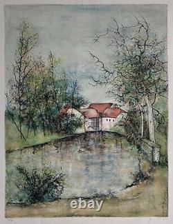 Gantner Bernard Signed Lithograph Pencil Num/175 Handsigned Numb Lithograph