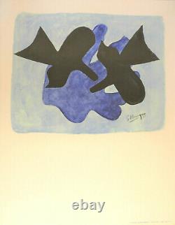 Georges Braque (1882-1963) Art Poster By Pelias And Neleus Lithography 1977