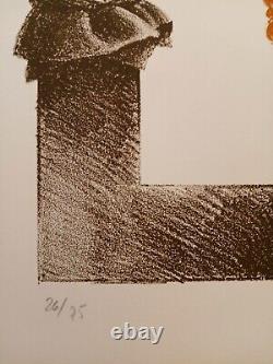 Gérard Titus Carmel Original Signed and Numbered Lithograph