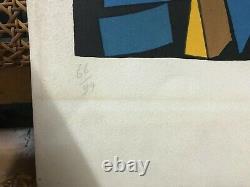 Grand Lithograph Signed By André Lanskoy 1902 1976 N° 66/99