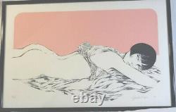 Guido Crepax Valentina Great Color Lithograph, Signed And Numbered