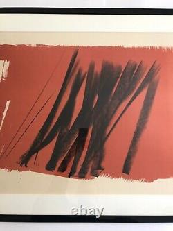 Hans HARTUNG, L 1970-13, 1970 (RMM 317). Original lithograph signed in pencil