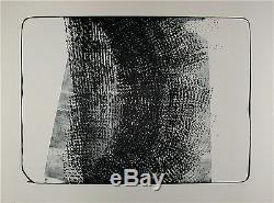 Hartung Hans Original Lithograph Numbered 1974 Abstract Lyique