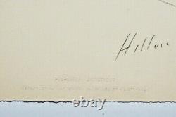 Helleu Paul-cesar (1859-1927)-lithography Originale-nu Endormi-signe-circa 1900
