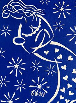 Henri Matisse Lithograph COA Original Signed Limited Edition Numbered in Pencil 175 Stamp