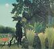 Henri Rousseau, The Snake Charmer, Original Signed Lithograph, 1976