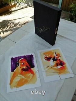 Inti Castro Luxury Grand Box With 2 Lithographs Hand Enhanced 100 Exp