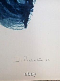 James Pichette (1920 1996) Composition Lithograph Signed Number 18/75