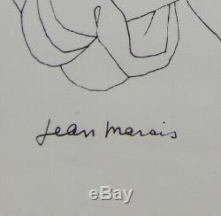 Jean Marais From 1913 To 1998. Pie Christmas. Great & Rare Lithograph Numbered 33/50