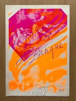 Jean Messagier / Hand signed EA Lithograph