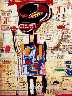 Jean-Michel Basquiat Lithograph COA Original Signed Numbered in Pencil