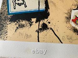Jean-Paul Chambas original signed and numbered lithograph