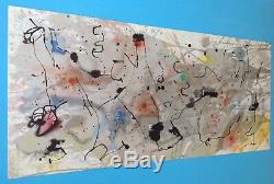 Joan Miro Great Authentic Lithograph 1961 Maeght Art Guaranteed 59ans