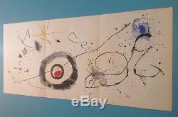 Joan Miro Great Authentic Lithograph 1963 Maeght Art 55 Years Warranty