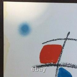 Joan Miro, Original Lithograph, Signed