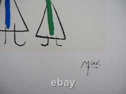 Joan Miro: Surrealist Family at the Star - Signed Lithograph