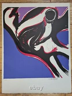 John Christoforou (1921-2014) Original Lithography Signed Cobra