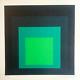 Josef Albers Lithograph Coa Original Signed Op Numbered - Piet Mondrian