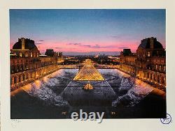 Jr At The Louvre March 29 7:45 P.m. / Signed And Numbered Lithograph Print Edition /250