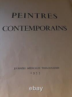Jules Cavailles La Table Fleurie, Original Lithography Signed