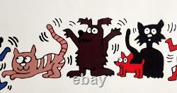 Keith Haring (Lithograph COA Original Approved Signed Hand-Numbered)