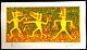 Keith Haring Lithograph Coa Original Signed Numbered By Hand Rare Stamp