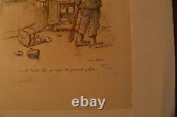 LITHOGRAPH POULBOT format (38/28cm) signed, numbered & countersigned 1915