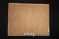 Large curious abstract lithograph of a female nude signed & numbered