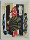 Léger Fernand Lithograph Signed Behind The Mirror 1955 Dlm Signed Lithograph