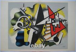 Léger Fernand Lithograph Signed Behind The Mirror 1955 DLM Signed Lithograph