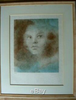 Leonor Fini Lythographie 44/75 Original Size 75 X 55 CM