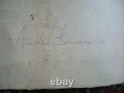 Lithograph André Brasilier Dated 18 February 1978 And Signed