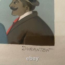 Lithograph by Duranton, Numbered and Signed