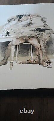 Lithograph by Julio Zapata, Signed Couple