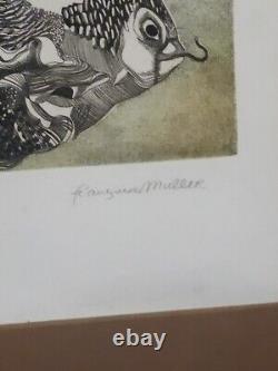 'Lithograph engraver Françoise Muler'