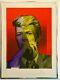 Lithography David Bowie Signee Philippe Ledru Numerotee Ea 1/6