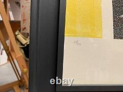 Lithography Hans Hartung 1971 On Velin Paper Guarro Signed Proof
