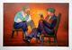Louis Toffoli Fireside Original Lithograph Signed In 1976