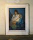 Louis Toffoli Woman And Young Garcon In Fruit Basket Lithography Signed