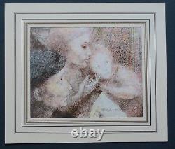 Lucien Philippe Moretti Original Lithography Signed In The Work