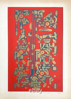 MICHEL GUINO (1926-2013), Lithograph 1970