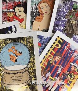 MISAKO Set of 10 Street Pop Art Popular Icons Mass Culture