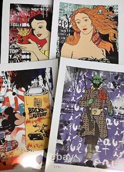 MISAKO Set of 10 Street Pop Art Popular Icons Mass Culture