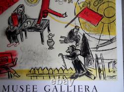 Marc Chagall The Circus Revolution, Original Signed Lithograph 1963